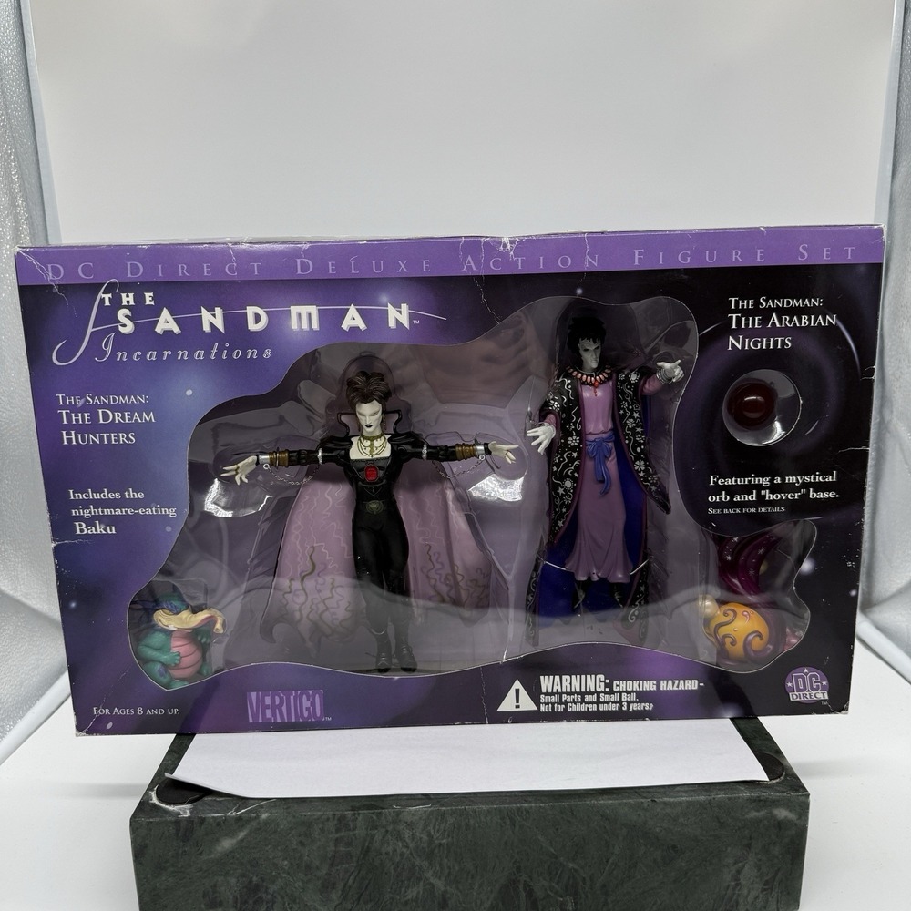 DC‎ Direct The Sandman Incarnations Neil Gaiman The Dream Hunters Figure Set